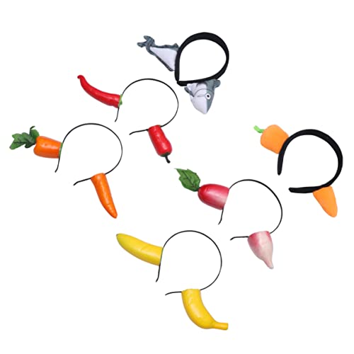 CALLARON 6stücke Kopfschmuck Haarreifen Party Kopfbedeckung Haarband Performance Haar-accessoires Lustiges Design Beidseitig Für Cosplay Und Fotos von CALLARON