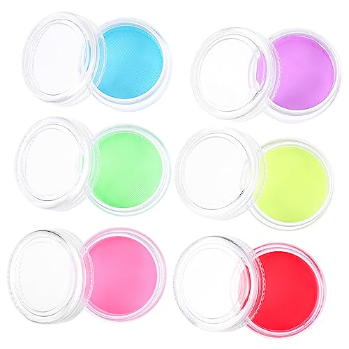 CALLARON 6stücke Wasserfester Gel Eyeliner Fluoreszierend Für Augen Make-up Party Freizeit Hochzeit Cosplay Verschiedene Farben von CALLARON