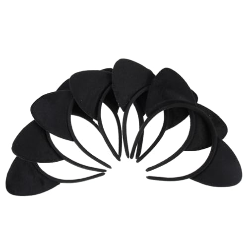 CALLARON 6 Stück Teiliges Katzenohren Haarband für Kostümpartys Schwarze Cosplay Haarschmuck Niedliche Tierohren Haarreifen für Halloween Valentinstag und Mehr CALLARON 6 Stück Teiliges Katzenohren Haarband für Kostümpartys Schwarze Cosplay Haarschmuck Niedliche Tierohren Haarreifen für Halloween Valentinstag und Mehr von CALLARON