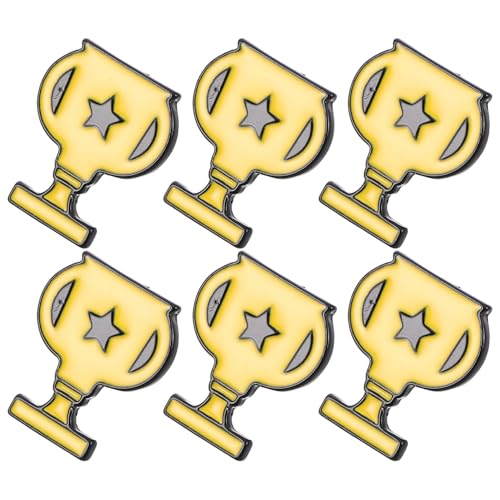 CALLARON 6 Stück Teiliges Trophy Broschen Langlebigem für Umhangkragen Schalclips und Anzugzubehör Vielseitige Accessoires für CALLARON 6 Stück Teiliges Trophy Broschen Langlebigem für Umhangkragen Schalclips und Anzugzubehör Vielseitige Accessoires für von CALLARON