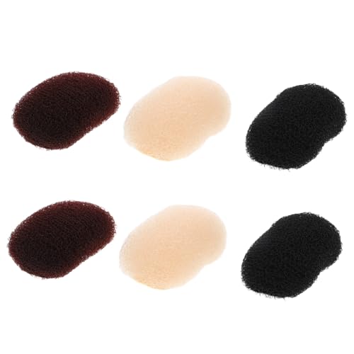 CALLARON 6 Stück Teiliges Volumen Haarbump Clips Unsichtbare Haarpolster Kopfkissen Volumenboost Stylinghilfen für Frauen Schwarz Braun CALLARON 6 Stück Teiliges Volumen Haarbump Clips Unsichtbare Haarpolster Kopfkissen Volumenboost Stylinghilfen für Frauen Schwarz Braun von CALLARON