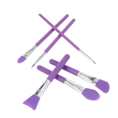 CALLARON 6 Stücke Silikon Make up Pinsel Satz Mit Kunststoffgriff Für Flüssige Und Creme Kosmetik Leichtes Make up Zubehör Für Frauen Kosmetikpinsel Kit in Rot Für Und CALLARON 6 Stücke Silikon Make up Pinsel Satz Mit Kunststoffgriff Für Flüssige Und Creme Kosmetik Leichtes Make up Zubehör Für Frauen Kosmetikpinsel Kit in Rot Für Und von CALLARON