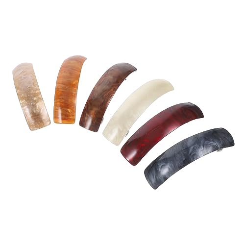 CALLARON 6stücke Metall Haarspangen Kleine Dekorative Frühlings Haarspangen Mädchen Haarschmuck von CALLARON