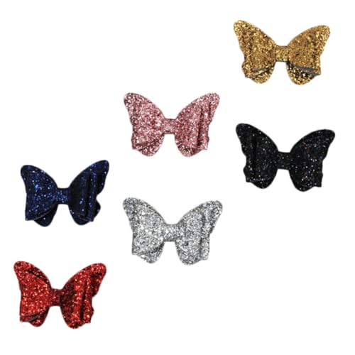 CALLARON 6Stücke Haarschleifen Mit Pailletten Süße Haarspangen Für Farbenfroh Und Sicher Für Täglichen Gebrauch Und Besondere Anlässe Geschenkidee Für Junge Mädchen von CALLARON