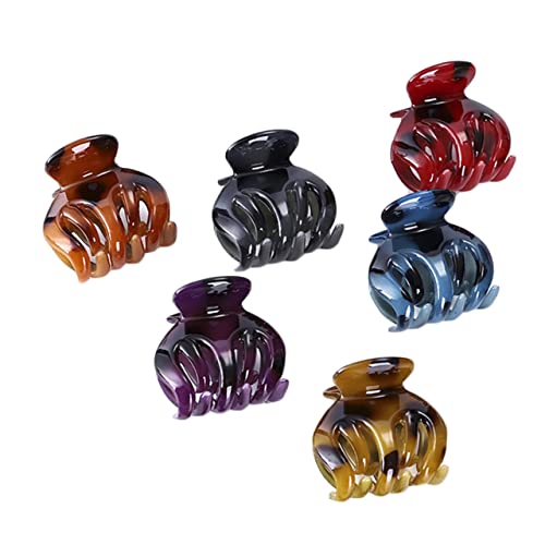 CALLARON 6stücke Haarklammern Retro-clip Haarspange Für Frauen Und Mädchen Aus Hochwertigem Material Einfach Zu Bedienen Zufällige Farbe von CALLARON