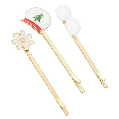 CALLARON 6stücke Teiliges Weihnachts Haarspangen Für Damen Stilvolle Dekorative Haarnadeln Metall Mit Einzigartigem Weihnachtsdesign Für Festlichkeiten Für Freundinnen Und Familie von CALLARON