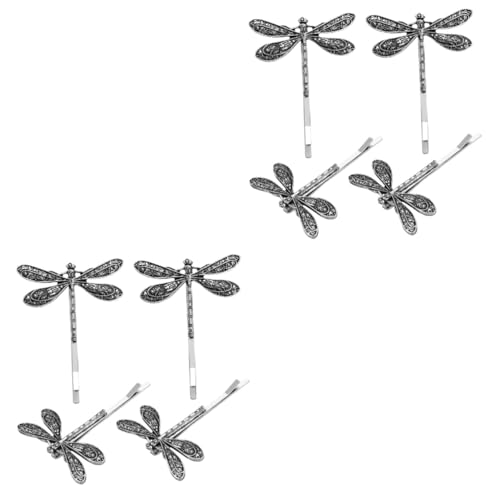 CALLARON 8 Stck Teiliges Retro Libellen Haarklammer aus Metalllegierung Vintage Barrette Haarspangen für Damen Mädchen Haarschmuck Accessoires für Hochzeit Party Alltag von CALLARON