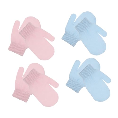CALLARON 8 Stück Badetuch Handschuhe Schrubben Für Fausthandschuh Körper Waschen Duschhandschuh Hauthandschuhwäscher Badehaut-reinigungshandschuhe Badehandschuhe Nylon von CALLARON
