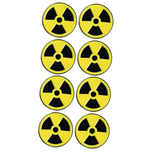 CALLARON 8 Stück Feministische Anstecknadeln Metallbroschen Strahlenschutz Langlebig Modisches Kleidungszubehör für Damen Pullover Jacke Rucksack Hut von CALLARON