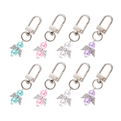 CALLARON 8stücke Teiliges Engel Schlüsselanhänger Kreative Schlüsselringe Und Helllila Einzigartiger Für Taschen Und Autoschlüssel Geschenkidee Für Anlässe Und Schulanfang CALLARON 8stücke Teiliges Engel Schlüsselanhänger Kreative Schlüsselringe Und Helllila Einzigartiger Für Taschen Und Autoschlüssel Geschenkidee Für Anlässe Und Schulanfang von CALLARON