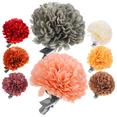 CALLARON 8stücke Blumen-haarspangen Frauen Teiliges Abnehmbares Haarschmuck-accessoire Verschiedenen Farben Für Hochzeiten Fotografie Und Besondere Anlässe Vielseitig Einsetzbar Als von CALLARON