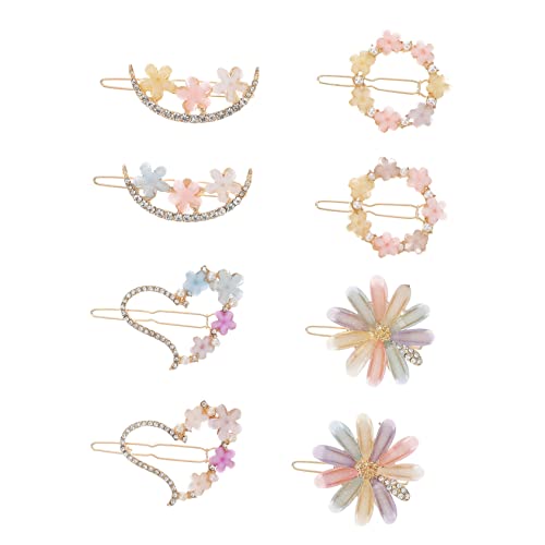 CALLARON 8stücke Teiliges Blumen-haarspangen Für Damen Dekorative Haarklammern Design Für Partys Hochzeiten Und Besondere Anlässe von CALLARON