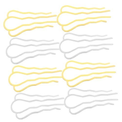 CALLARON 8stücke Teiliges Vintage Haarnadeln Für Damen Zahn-haarspangen Für Hochsteckfrisuren Retro Haarschmuck Für Partys Und Hochzeiten Leicht Und Elegant von CALLARON