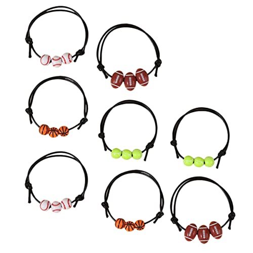 CALLARON 8st Armband Strass-stirnband Paare Armbänder Reize Zeichendekoration Tablett Dekoration Kleidung Für Rollenspiele Aufkleber Dekoration Perlen Schmuck Tennisarmbänder Reifen Schnur von CALLARON