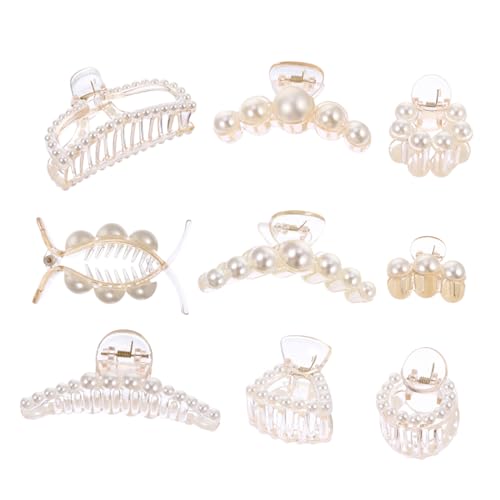 CALLARON 8stücke Perlen Haarklammern Perle Haarclip Haarspange Zubehör Rutschfest Sicherer Für Frauen Und Mädchen CALLARON 8stücke Perlen Haarklammern Perle Haarclip Haarspange Zubehör Rutschfest Sicherer Für Frauen Und Mädchen von CALLARON