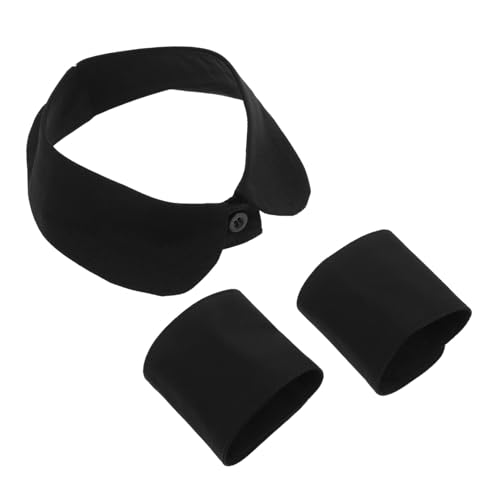 CALLARON Abnehmbare Falsche Blusenkragen und Manschetten aus Weichem Material Elegantes Minimalistisches Design für Damen und Mädchen für Büro Freizeit und Formelle Kleidung von CALLARON