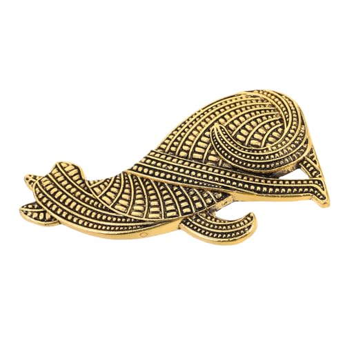 CALLARON Abstrakte Katzenbrosche Vintage Legierung Anstecker Pin für Damen Herren Retro Tiermotiv Anstecknadel für Jacken Mäntel Rucksäcke Kleidung Robuster Verschluss und Vielseitiges von CALLARON