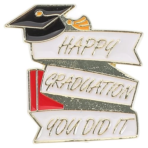 CALLARON Anstecknadel Aus Metall für Die Abschlusskappe. Einzigartiger Haarreif in Form Einer Bachelor-mütze. Stilvolles Accessoire für Die Abschlusssaison für Frauen und Männer. von CALLARON