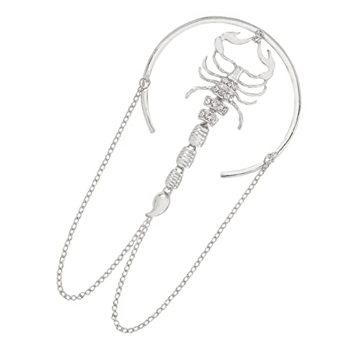 CALLARON Armreif Gothic Arm Schmuck Herren Verstellbares Armband Vergoldet von CALLARON