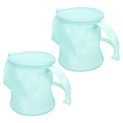 CALLARON 2stücke Große Junge Mädchen Strandtasche Mit Mesh-Design Aufbewahrung Für Sandspielzeug Und Leicht Für Strandabenteuer Und Outdoor-spaß von CALLARON