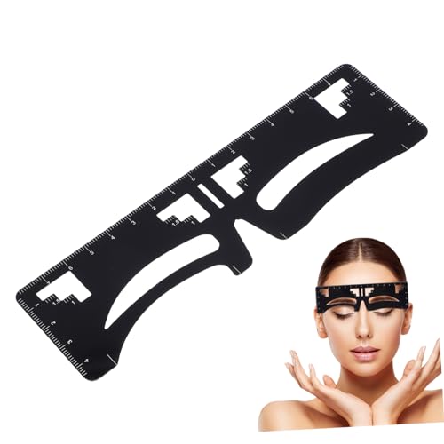 CALLARON Augenbrauenlineal Aus Hochwertigem Material Augenbrauenschablone Wiederverwendbar Augenbrauen-formen-hilfe Für Make-up Werkzeug Für Frauen von CALLARON