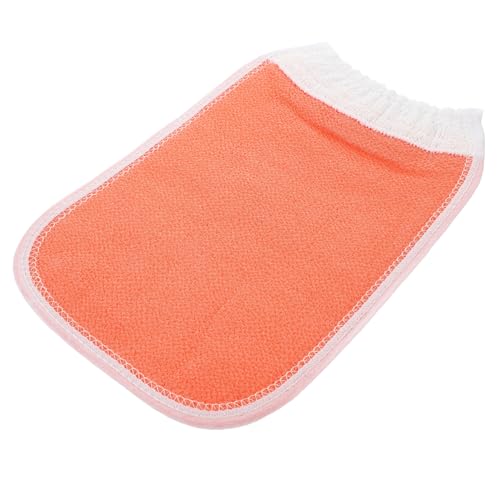 CALLARON Badehandschuhe Schrubben Massagehandschuh Für Den Rücken Handschuhartige Waschhandtücher Badeschrubber Badetücher Duschhandschuh Grey von CALLARON