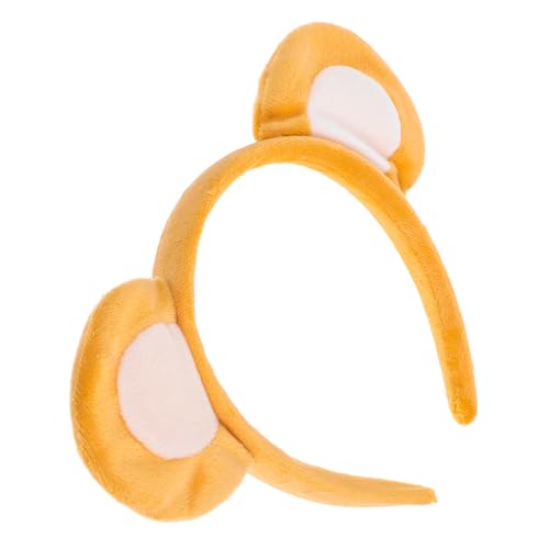 CALLARON Bärenohren Stirnband Aus Plüsch Für Tierkostüm Accessoire Make-up Spa Haarband Halloween Weihnachten Party Foto Requisite von CALLARON