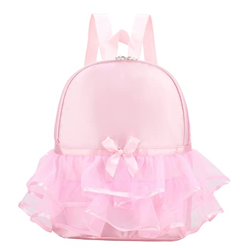 CALLARON Tanztasche Tanzender Rucksack Balletttasche Kinder Balletttasche Für Kinder Ballett Kinder Tanzrucksack Für Tasche Ballett Schultern Kleinkind Sporttasche Nylon von CALLARON