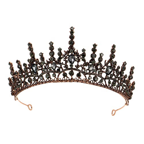 CALLARON Barock Tiara Mit Für Hochzeit Und Fest Retro Haar Accessoire Aus Legierung Für Mädchen Und Frauen von CALLARON