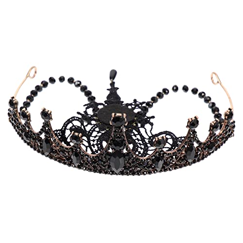CALLARON Barockstil Brautkrone Damen Hochzeit Haarschmuck Tiara für Festliche Anlässe und Partys Leicht Langlebig für Braut Geburtstag und Kostüm von CALLARON