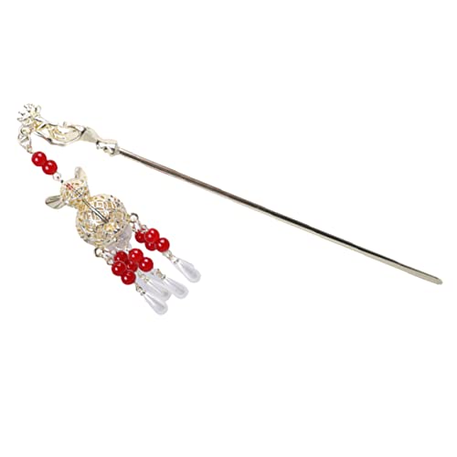 CALLARON Baumelnde Perlen Quaste Haarstab Für Frauen Chinesischer Hanfu Haarknoten Pin Geeignet Für Alltag Hochzeiten Partys von CALLARON
