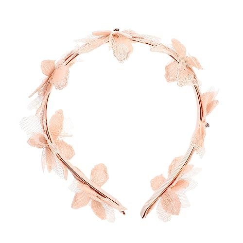 CALLARON Blumen Stirnband Für Mädchen Spitzen-haarband Schöner Junge Mädchen-kopfschmuck Entzückende Haar-dekoration Modisches Haar-accessoire von CALLARON