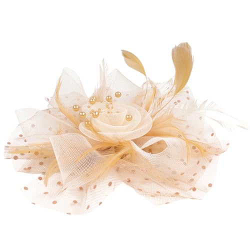 CALLARON Blumen-stirnband Damenhut Braut-fascinator Für Hochzeit Bankett Teeparty Kopfschmuck von CALLARON