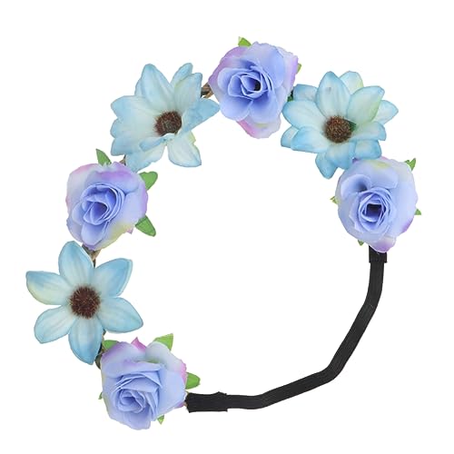 CALLARON Blumenkranz Haarband für Damen Blumenschmuck Kopfschmuck Verstellbar für Hochzeiten und Festivals mit Angenehmer Textur CALLARON Blumenkranz Haarband für Damen Blumenschmuck Kopfschmuck Verstellbar für Hochzeiten und Festivals mit Angenehmer Textur von CALLARON