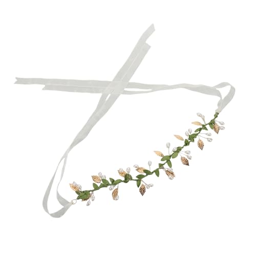 CALLARON Bridal Greenery Haarreif Mit Kunstperlen Boho Blumenkranz Für Mädchen Und Für Hochzeiten Fotoshootings Und Besondere Anlässe CALLARON Bridal Greenery Haarreif Mit Kunstperlen Boho Blumenkranz Für Mädchen Und Für Hochzeiten Fotoshootings Und Besondere Anlässe von CALLARON