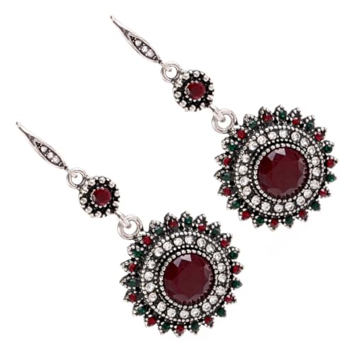 CALLARON Bohemian Stil Sonnenblumen Ohrringe für Damen Schmuckstücke mit Funkelnden Strasssteinen für Partys und Besondere Anlässe Einzigartiger und Kreativer Look von CALLARON