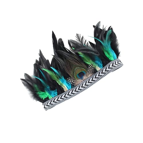 CALLARON Boho Federhaarband Für Damen Haarschmuck Für Partys Und Tanzveranstaltungen Verstellbar Und Leicht Für Angenehmen Tragekomfort Stilvolles Accessoire Mit Federdesign von CALLARON