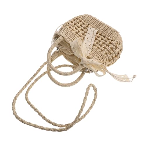 CALLARON Boho Hobo Schultertasche aus Gewebtem Material Vielseitige Strandtasche in Cremeweiß Stylische Handgewebte Umhängetasche für Frauen für Sommerurlaub Alltag und Strandbesuche von CALLARON