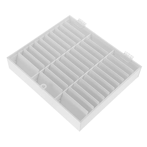 CALLARON Box Nail Art Display Box Nagelhalter LED Gel Nagelspitzen Organizer Gefälschte Nagelvitrine Künstliche Nägel Gefälschte Nägel Nagelspitzen Organizer Nail Art Spitzenhalter von CALLARON