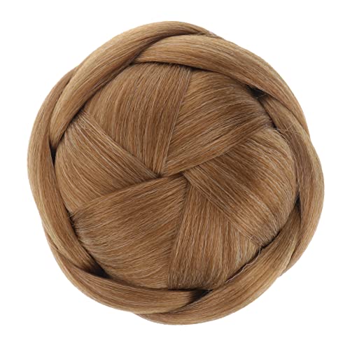 CALLARON Braid Chignon Dutt Haarteil Für Frauen Synthetische Ponytail Verlängerung Claw in Haarschmuck Für Voluminöse Hochsteckfrisuren Einfaches Tragbares Accessoire Für Jeden Anlass von CALLARON
