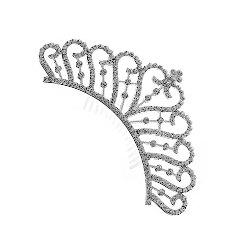 CALLARON Braut Haar Kamm Clip Hochzeit Crown Haarnadel Mädchen Frauen Kopfbedeckung Haarschmuck Legierung Zubehör Hochzeit Schmuck Frisur Anlass von CALLARON