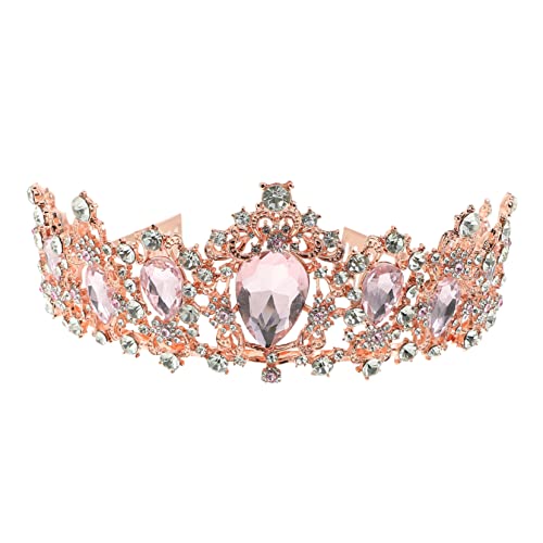 CALLARON Braut Tiara Krone mit Strasssteinen Haaraccessoires für Damen für Hochzeiten Partys und Besondere Anlässe Verleiht Ihrem Look Einen Glamourösen Touch von CALLARON