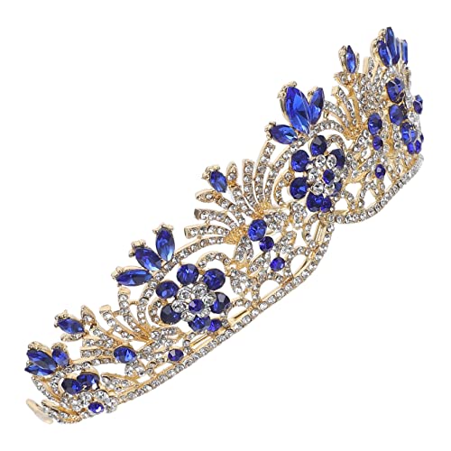 CALLARON Bridal Crown Tiara Haarband für Bräute und Elegant Dekoratives Haarschmuckstück mit Glitzernden Kristallen für Hochzeiten und Festliche Anlässe CALLARON Bridal Crown Tiara Haarband für Bräute und Elegant Dekoratives Haarschmuckstück mit Glitzernden Kristallen für Hochzeiten und Festliche Anlässe von CALLARON