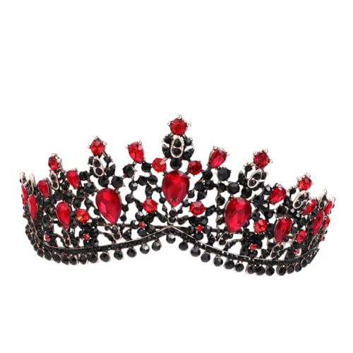 CALLARON Bridal Crown mit Strasssteinen Glitzernde Tiara für Hochzeiten und Besondere Anlässe Allergisch für Prinzessinnen Deko für Unvergessliche von CALLARON