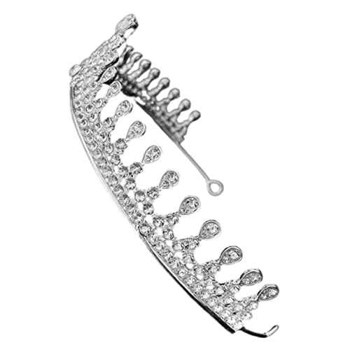 CALLARON Bridal Rhinestone Tiara für Hochzeitskrone mit Funkelnden Strasssteinen für Feiern Fotoshootings und Besondere Anlässe Langlebig und Leicht von CALLARON