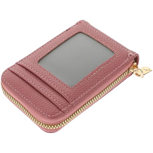 CALLARON Brieftasche mit Reißverschluss Glitzer-Visitenkartenhalter Reisen kreditkartenhalter Credit Card Holder Aufbewahrungstasche für Visitenkarten Kreditkarteninhaber Aluminiumlegierung von CALLARON