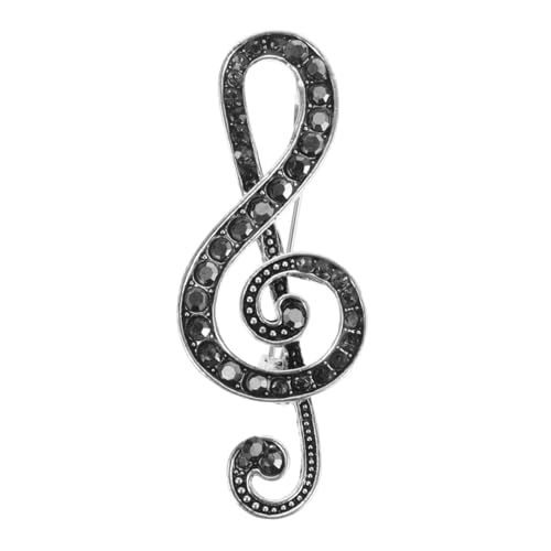 CALLARON Modische Note Brosche Damen Broschen Und Metall Violinschlüssel Schmuck von CALLARON