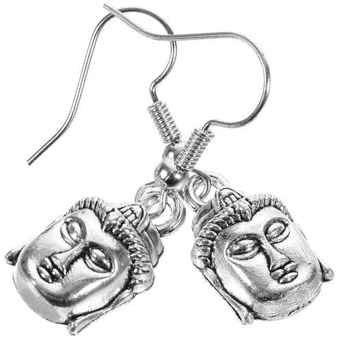 CALLARON Buddha Ohrringe Damen Hängende Ohrringe Leicht für und Religiöse Zeremonien Einzigartiger Schmuck mit Bedeutungsvollem Design für von CALLARON
