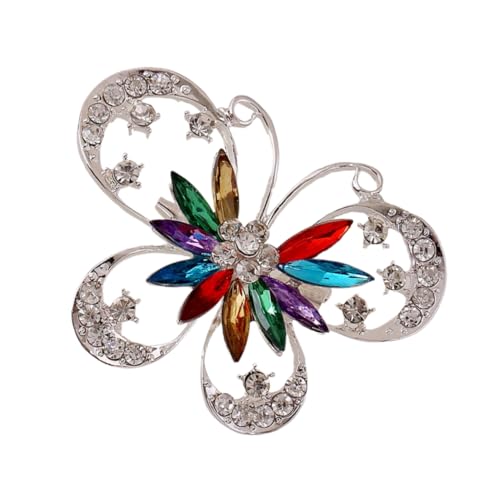 CALLARON Bunte Brosche Legierung Kreative Cartoon Anstecknadel mit Funkelnden Strasssteinen für Anzüge und Besondere Anlässe Geschenkidee für Frauen und Mädchen von CALLARON