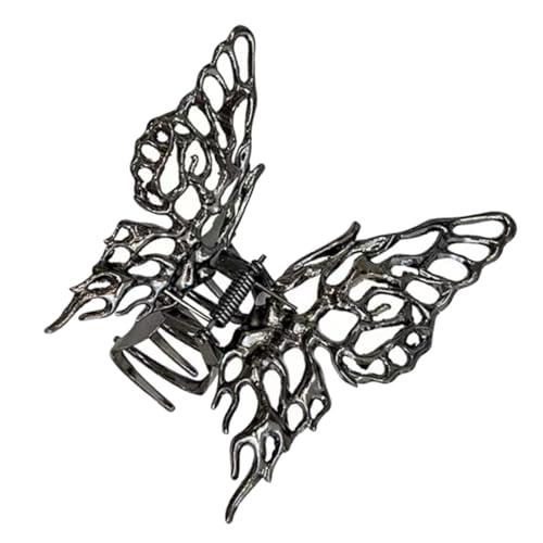 CALLARON Butterflies Haarspange Groß Haarklammer Für Damen Rutschfeste Haarkralle Frisieren Makeup Sport Und Mehr Design Für von CALLARON